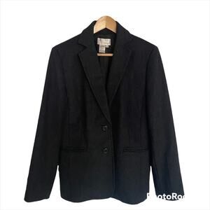 Spiegel vintage wool/cashmere blend womens‎ gray blazer size 12